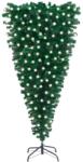 vidaXL Pom de Crăciun artificial inversat LED-uri verde 240 cm (3077977)