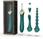 ZALO Bess 2 Heating Clitoral Vibrator Turquoise Green Vibrator