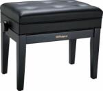 Roland RPB-400BK zongora pad állítható magasságú vinyl tetõvel tároló rekesszel - szatén fekete (RPB-400BK)