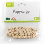  Natúr fűzhető fagyöngy 50db-os szett - 6 mm (3987)