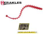 Herakles Tremors Worm 6, 8cm Smoke Gold/Black Flake lágy műcsali 8 db/csg (ARHKIT05)