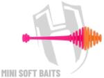 Herakles Ringo Tail 50mm CRAB Orange Pink lágy műcsali 14 db/csg (ARHKVRTCR04)