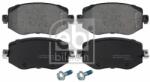 Febi Bilstein set placute frana, frana disc FEBI BILSTEIN 116245 (116245)