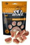 Pet's Dessert Recompense caini rondele pui si cod Pet's Desert Dog Chicken&Cod Roll 80g