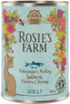 Rosie's Farm 12x400g Rosie's Farm Adult Lazac, csirke & garnéla nedves macskatáp