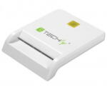 TECHLY Card reader Techly Compact /Writer USB2.0 White I-CARD CAM-USB2TY smart card reader Indoor (029150) - vexio
