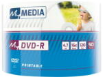 Verbatim My Media DVD-R Wide Silver Inkjet Printable No ID Brand (69202) - vexio