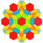 Goki Puzzle mozaic Geo Goki, 250 piese, lemn, 6 ani+ (GOKI58557) Puzzle