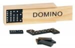 Goki Domino mini in cutie de lemn, 28 piese, 3 ani+ (GOKI15449) Joc de societate