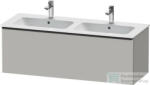 Duravit D-NEO 1280x462 mm-es 1 fiókos alsószekrény 233613 mosdóhoz, Concrete Grey Matt Decor DE426500707 (DE426500707)