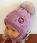  Minimanó téli kötött sapka (44-46) - M. Minnie rózsaszín