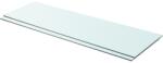 vidaXL Rafturi, 2 buc. , 90 x 30 cm, panouri sticlă transparentă (3051581) - comfy Raft