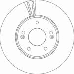 TRW Disc frana TRW DF6966 - automobilus
