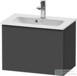 Duravit D-NEO 610x372 mm-es 1 fiókos alsószekrény 234263 mosdóhoz, Graphite Matt Decor DE426804949 (DE426804949)