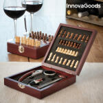 InnovaGoods Set de vin și șah - 37 piese - InnovaGoods
