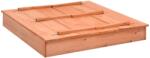 vidaXL Groapă de nisip, 95 x 90 x 15 cm, lemn de brad (92173) - comfy
