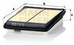 Mann-filter Filtru aer MANN-FILTER C 26 280 (C 26 280) - automobilus