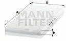 Mann-filter Filtru, aer habitaclu MANN-FILTER CU 4033 (CU 4033)
