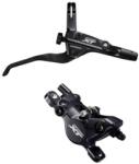 Shimano Deore XT BR-M8100 és BL-T8100 hidraulikus tárcsafék szett, hátsó, 1700 mm, fekete