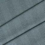 Takoy Kabátszövet halszálkás tweed kék-fekete