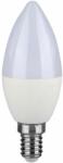V-TAC 2.9W E14 természetes fehér C37 LED gyertya égő - SKU 2985 (2985)