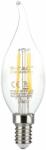 V-TAC 4W E14 hideg fehér filament C35 LED gyertyaláng égő - SKU 214430 (214430)