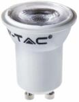 V-TAC kisfejű GU10 LED spot égő 2W természetes fehér 38°, o35mm széles - SKU 21870 (21870)