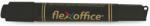 FlexOffice PM04 kétvégű alkohos marker 0,8-6 mm fekete (FOPM04FK)
