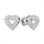 Soliter Brilio Silver Ezüst fülbevaló Szív 438 001 00614 04