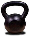 Capetan Capetan® 24Kg Vas Kettlebell Fekete Festéssel - Harang Súly 24Kg