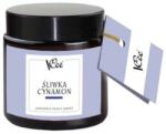 VCee Lumânare din soia parfumată cu prune și scorțișoară - VCee Scented Soy Candle 120 ml