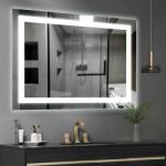 Ireda Fürdőszobatükör LED világítással 90 x 70 cm (BLS-LD8118_IRD-007_90x70)