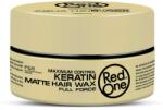RedOne Ceară de păr pentru fixare puternică cu keratină - RedOne Keratin Matte Hair Wax Full Force 150 ml