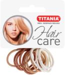Titania Elastice pentru păr, 2 mm, 12buc, mix maro - Titania 12 buc