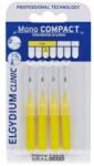 ELGYDIUM Perii interdentare, galbenă, 4 buc. - Elgydium Clinic Brushes Mono Compact Yellow 1.0mm 4 buc