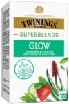 TWININGS Ceai Twinings Superblends Glow cu Capsuni si Castravete, 18 x 2 g