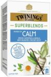 TWININGS Ceai Twinings Superblends Moment of Calm cu Vanilie si Musetel, 18 x 1.5 g