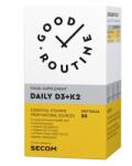  Daily Vitamina D3 + K2, 30 capsule moi, Good Routine