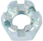  Hatlapú alacsony koronás anya DIN 937, 22H galv. horg. , M16x1, 5 22H Vz (00937016000002201300)