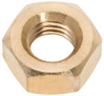  Hatlapú anya DIN 934 / ISO 4032 M4 sárgaréz bevonat nélkül (00934004000005002000)