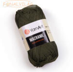 YARNART MAKRAMÉ, 2mm - Földzöld - 164