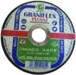 GRANIT 115x2, 5 1A36S-BF GraniflexGrá Graniflex acél vágókorong 12080410