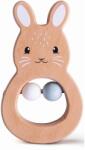 Bigjigs Toys Rattle Rabbit jucărie zornăitoare din lemn