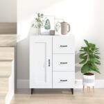 vidaXL Servantă, alb, 69, 5x34x90 cm, lemn compozit (812231) Comoda