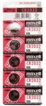 Maxell gomb (CR2032) Li elem 5db (téphető blister) MAX131258 (MAX131258)