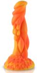 HISMITH WDD004-M Wildolo Beleala Dragon Monster Dildo Suction Cup 8.20" Orange Dildo