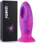 HISMITH HSD18 Huge Dragon Egg Dildo Suction Cup 9.96" Purple-Pink Dildo
