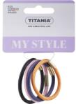 Titania Elastice de păr, 4 buc. , multicolor - Titania 4 buc
