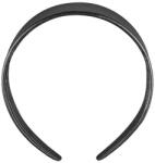 MAKEUP Cerc pentru păr Simple Wide, negru - MAKEUP Hair Hoop Band Leather Black