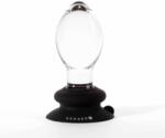 X-Men Dop Anal Gender X Crystal Ball, Transparent + Negru, 10 Cm